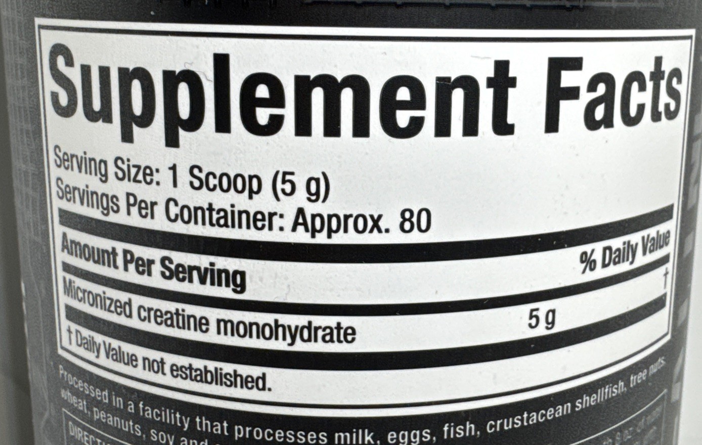 MuscleTech Platinum 100% Creatine Monohydrate Unflavored 400 g Exp 8/11/2028-US