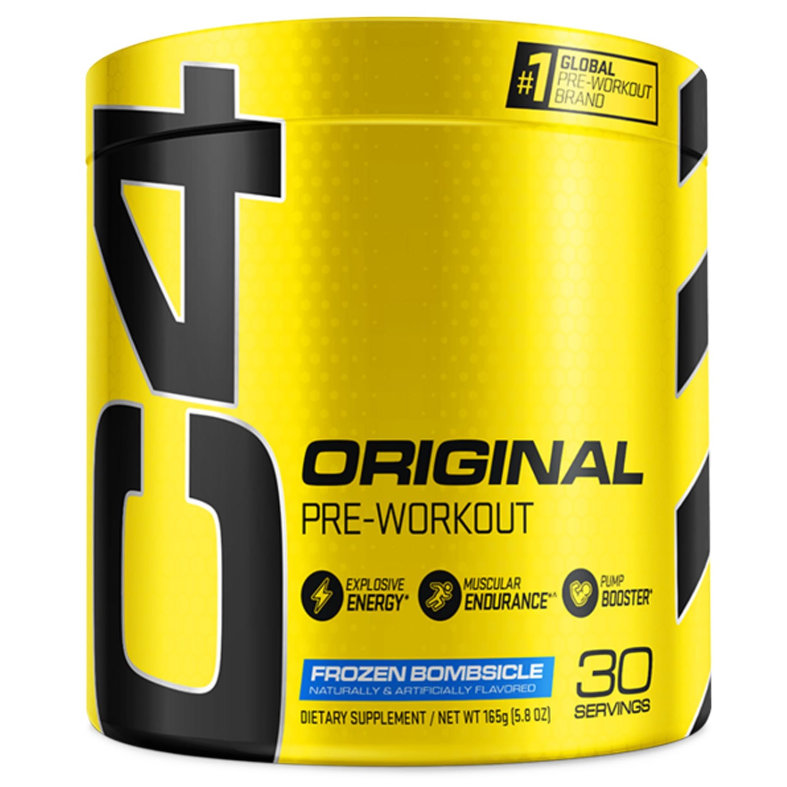 C4 Original Pre-Workout Powder For 5.8 Ounce (Pack of 1), Frozen Bombsicle