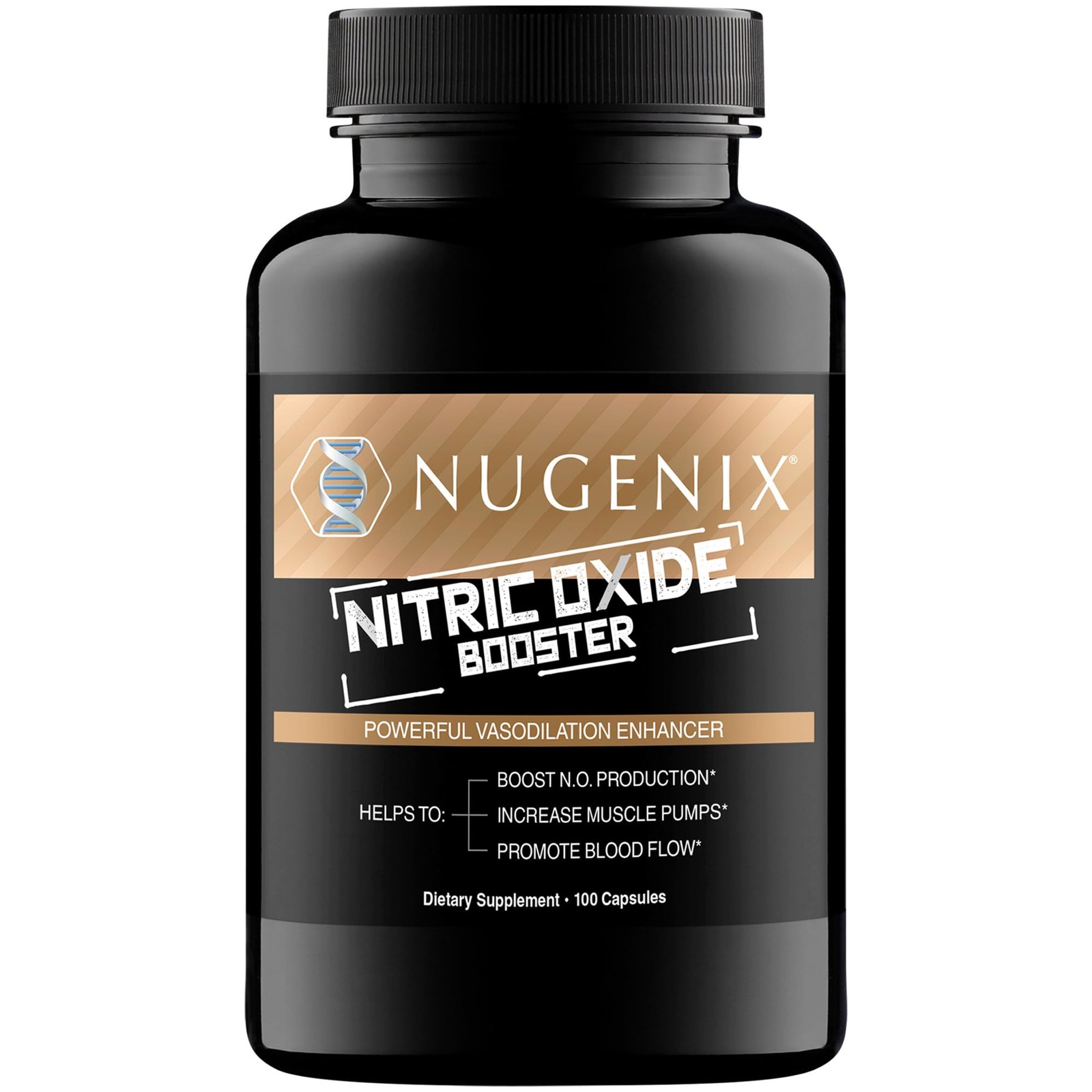 Nugenix Nitric Oxide Booster Supplement Nitric Oxide Flow, LArginine, LCitru…