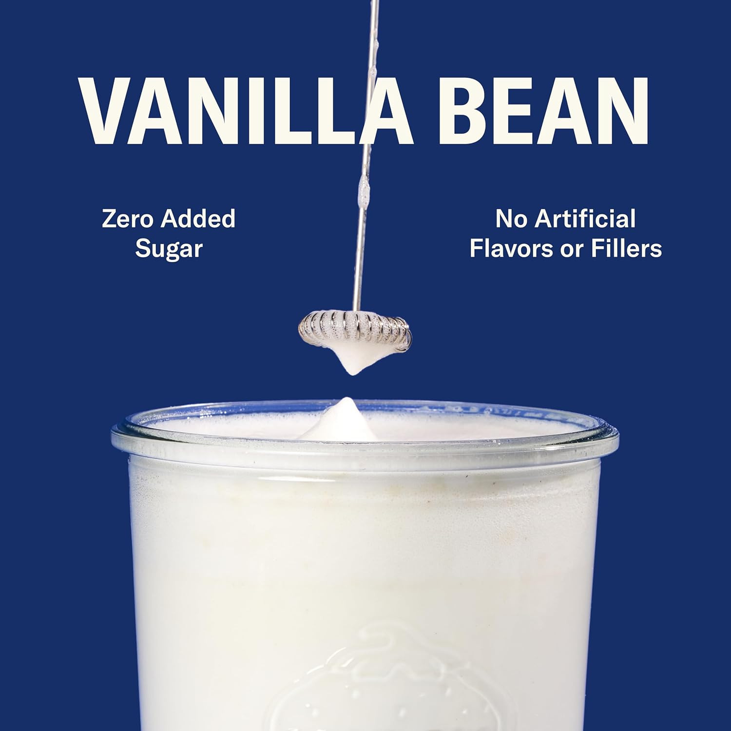 Grass Fed Whey Protein Powder, Vanilla Bean, 24G Protein with Collagen Peptides,
