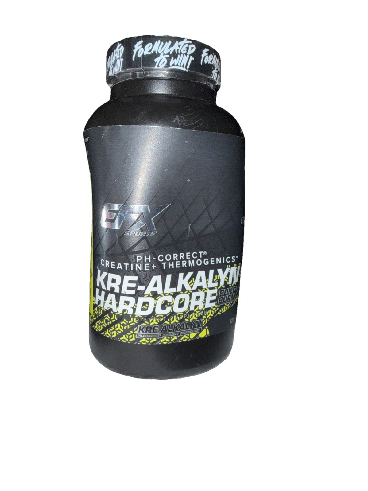 EFX SPORTS KRE ALKALYN HARDCORE Thermogenic pH Correct CreatineMonohydrate Exp29