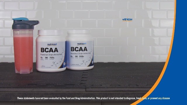 BCAA Powder 2:1:1 – 90 Servings, Unflavored Branched Chain Amino Acids Supplemen