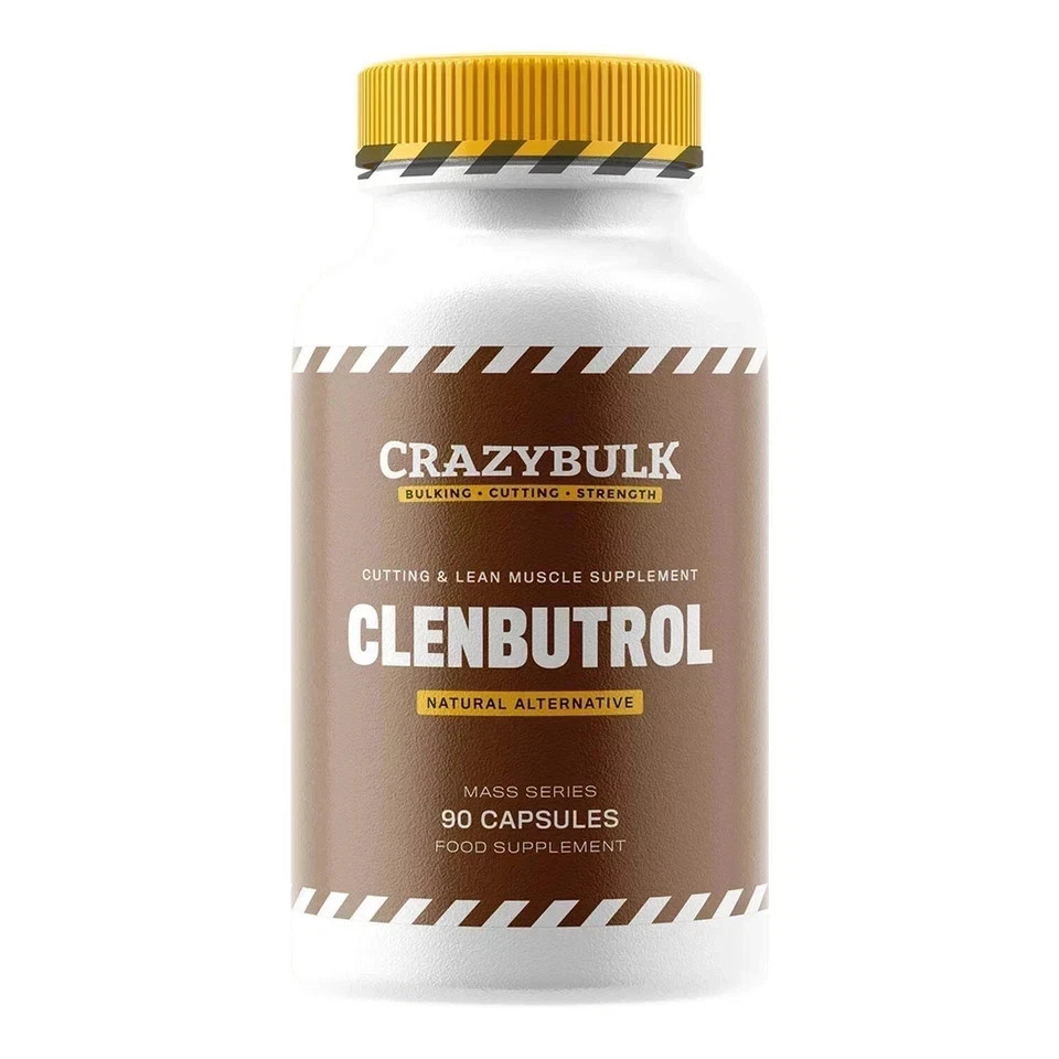 CrazyBulk Clenbutrol 90 Caps Cutting & Lean Muscle Muscle Pack 1 Free Shipping