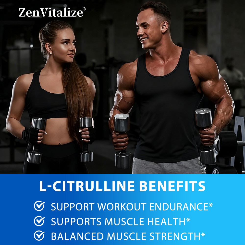 High Potency L-Citrulline Supplement 30~120CT,Endurance&Muscle Recovery for Gym