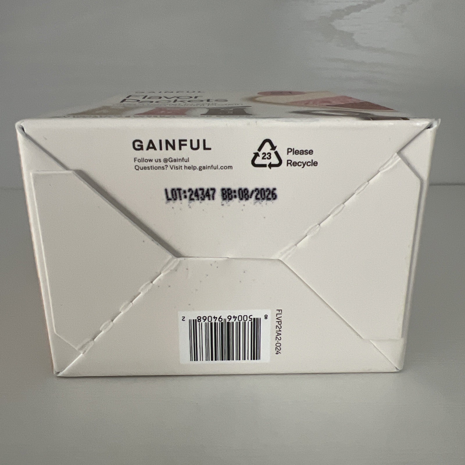 Gainful Flavor Packets 21 Packets Exp 8/26 new