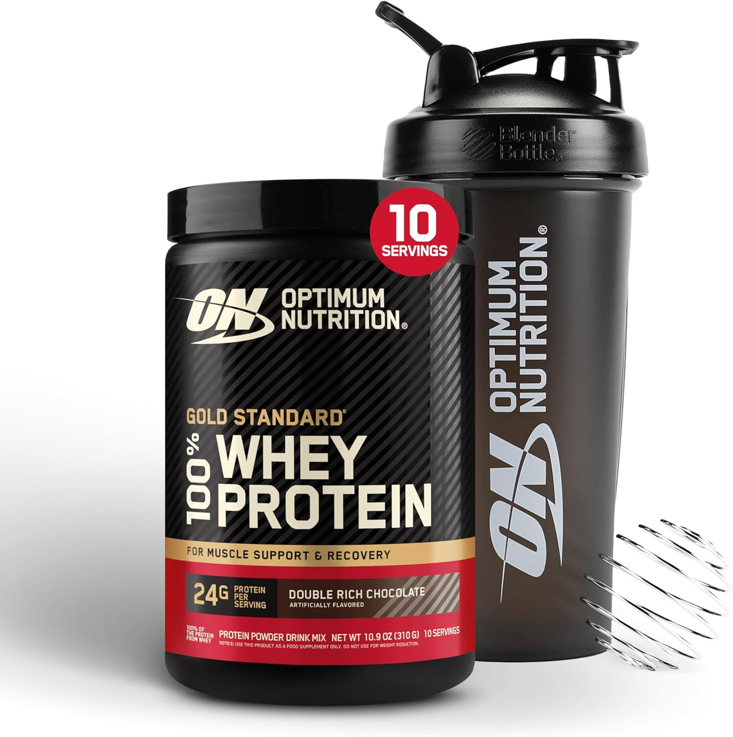 Optimum Nutrition Gold Standard 100% Whey Protein Double Rich Chocolate 2lb
