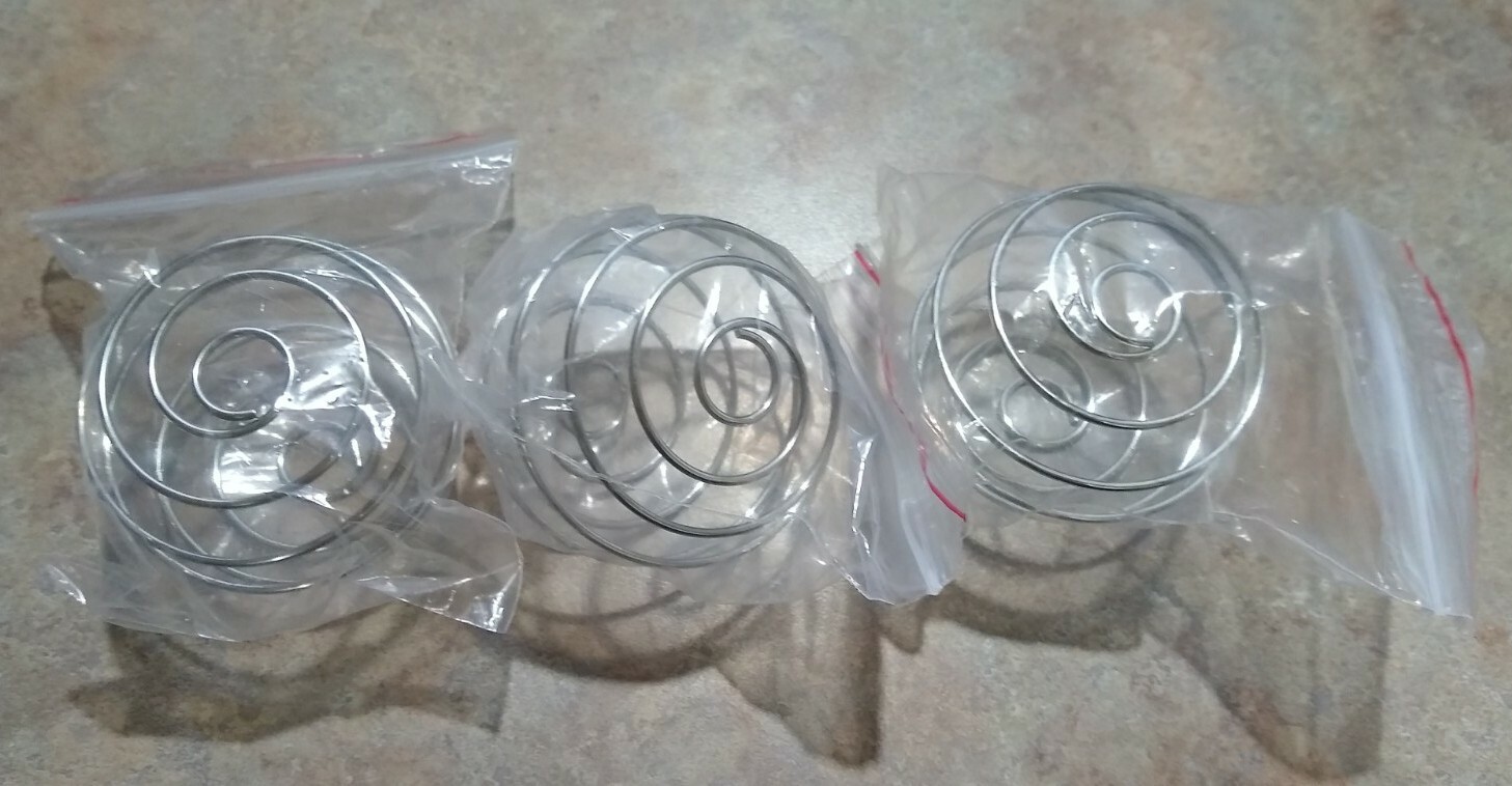 3 PCS Stainless Steel Shaker Ball Wire Whisk Shaker Mixer Blender Mixing BONUS