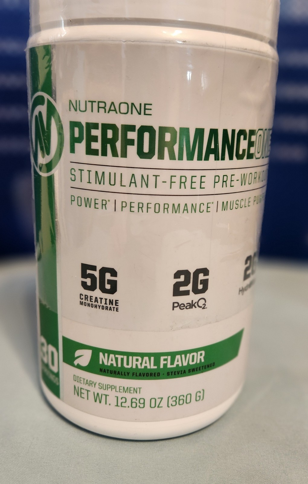 NUTRAONE PERFORMANCEONE Stimulant-Free Pre- Workout- NEW SEALED