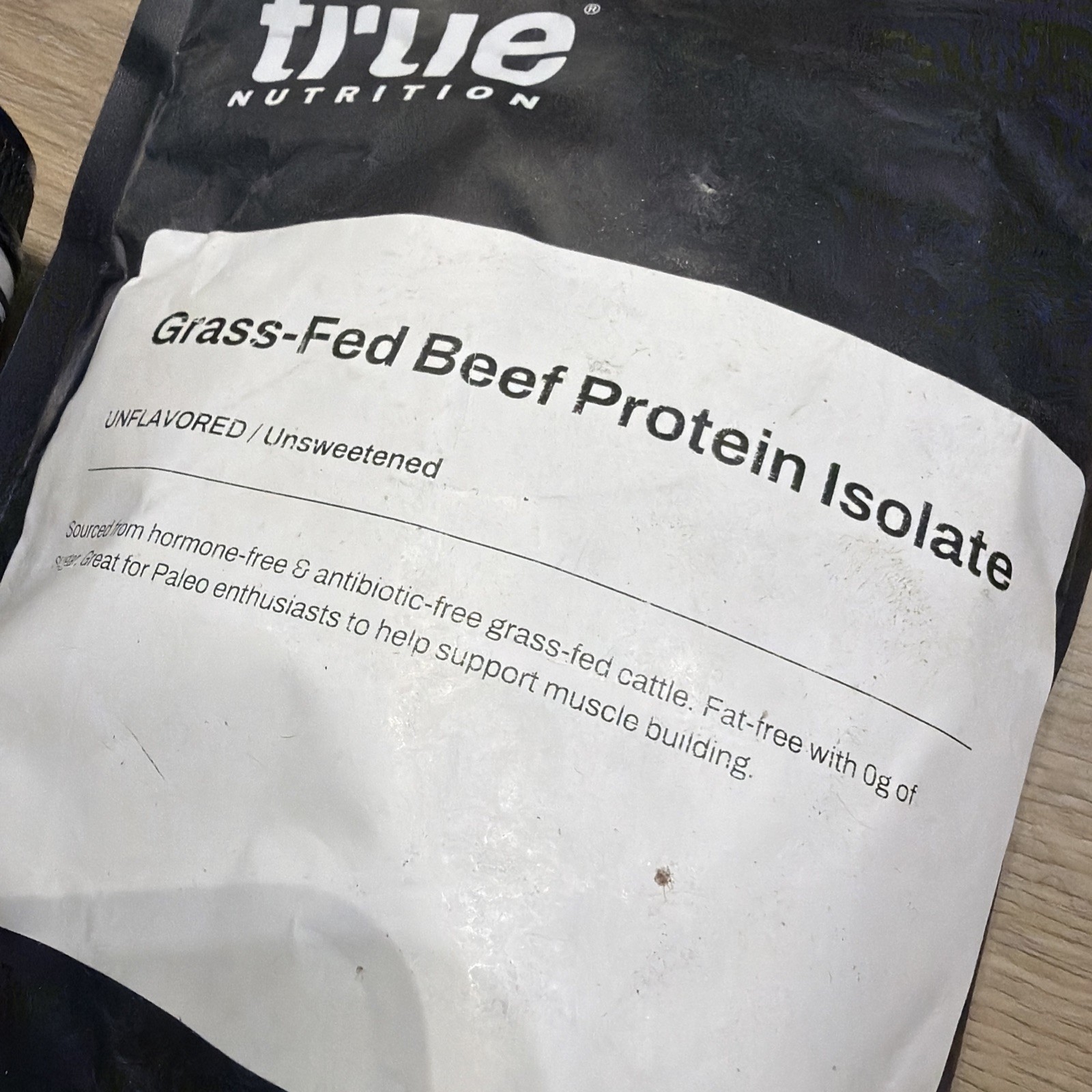 True Nutrition Grass Fed Whey Protein 1 Pound/ Unflavored + Electrolytes Fruit