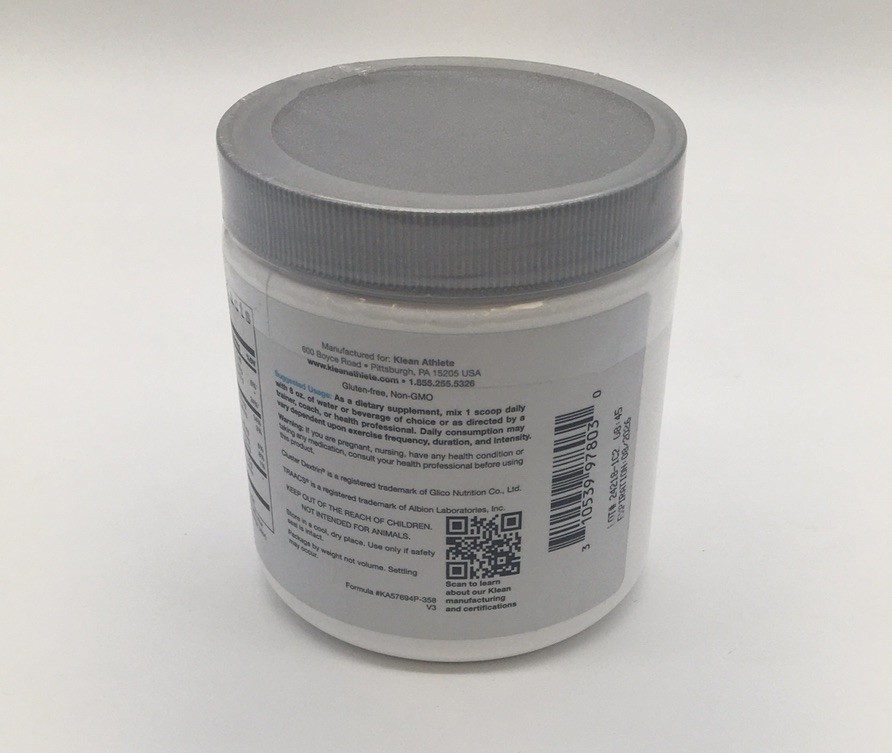 KLEAN ATHLETE KLEAN HYDRATION 12.6 OZ NATURAL ORANGE FLAVOR EXP 08/26