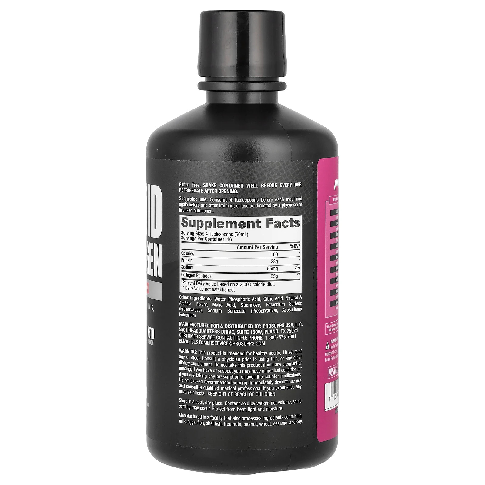 Liquid Collagen, Amino 23, Berry, 32 fl oz (960 ml)