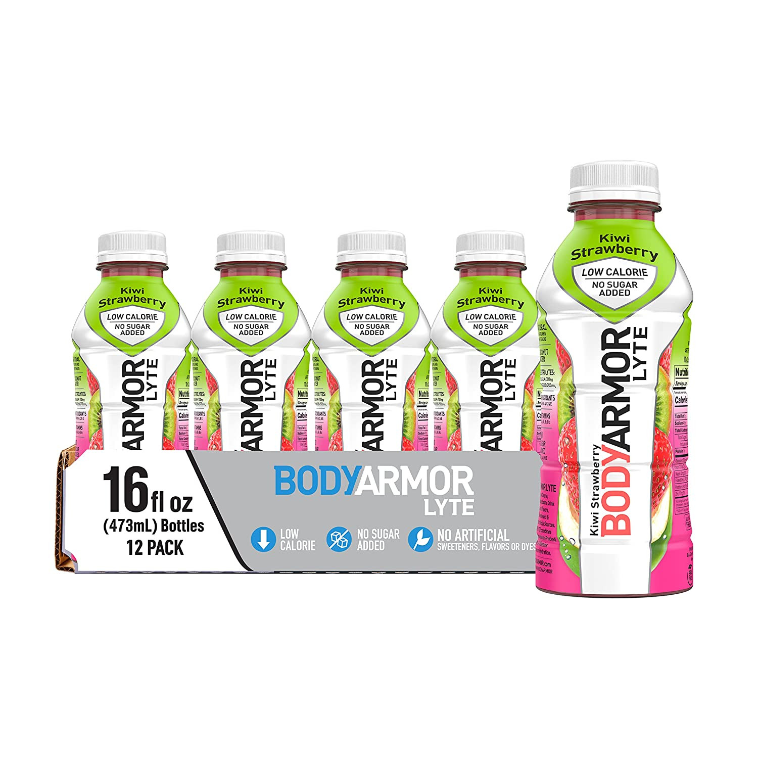 BODYARMOR LYTE Sports Drink Low-Calorie Sports Beverage, Peach Mango, Natural Fl