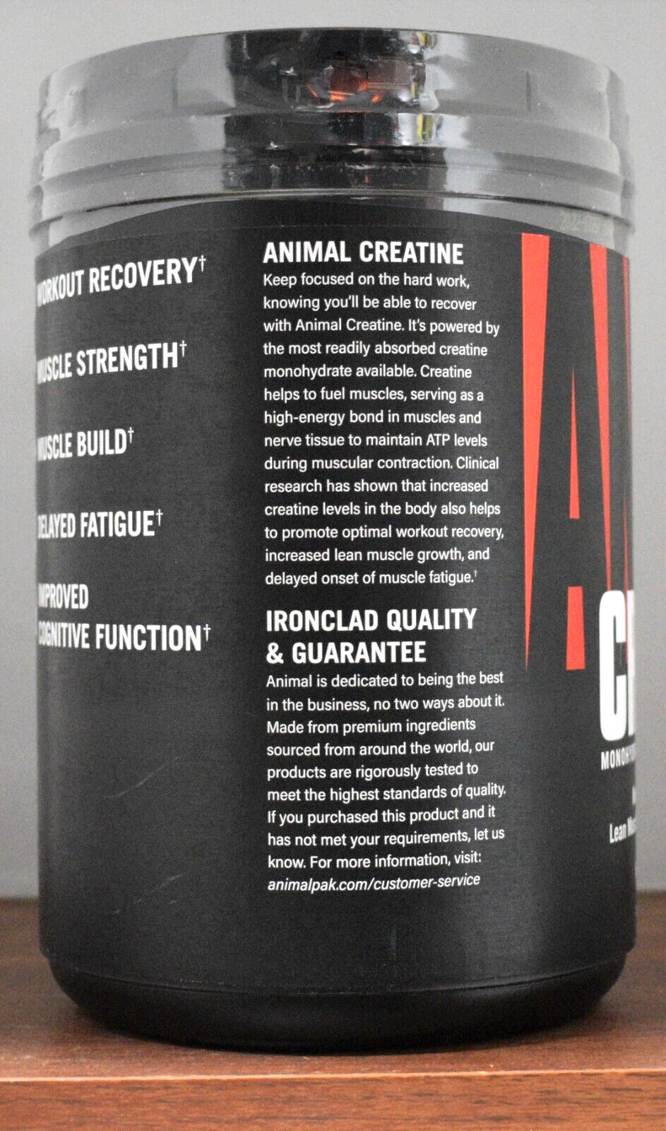Animal Micronized Creatine Monohydrate Powder 1KG 2.2lb 1000g 200 Servings