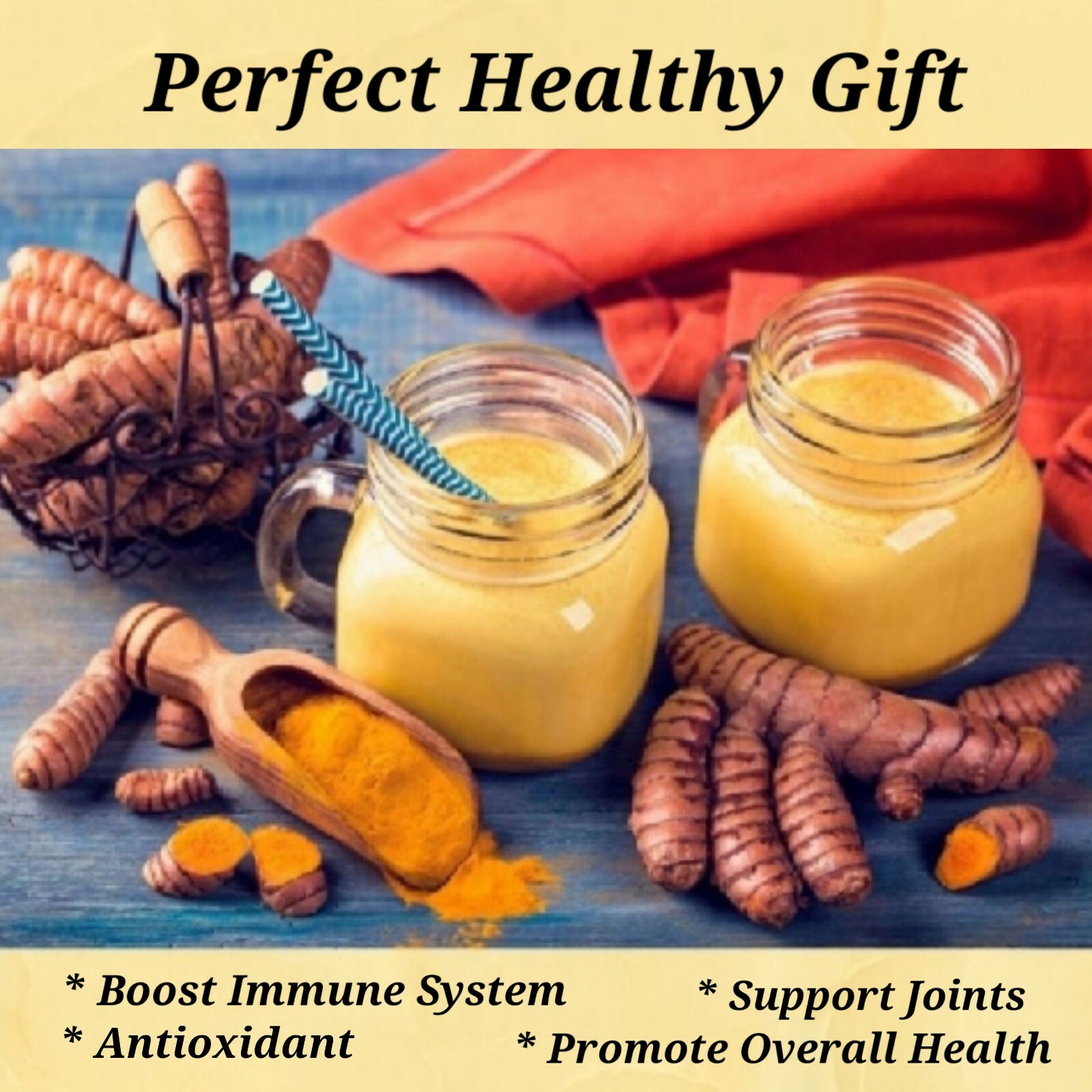 TURMERIC POWDER 1lb ORGANIC, Boost Immunity, Healthy Gift, Joint Support, Weight