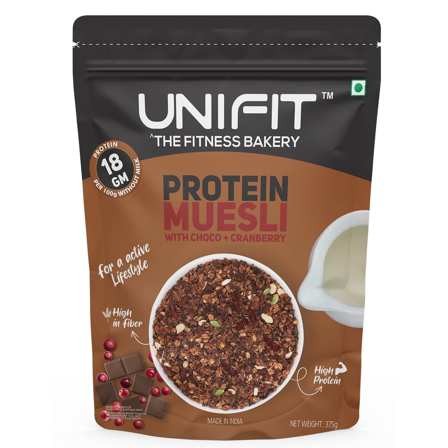 UNIFIT PROTEIN MUESLI 375g