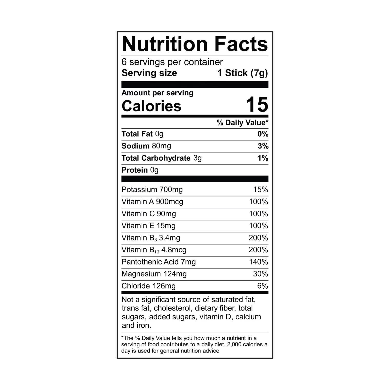 Pure Kick Pro Strawberry Watermelon Hydration Electrolyte Powdered Drink Mix 6ct
