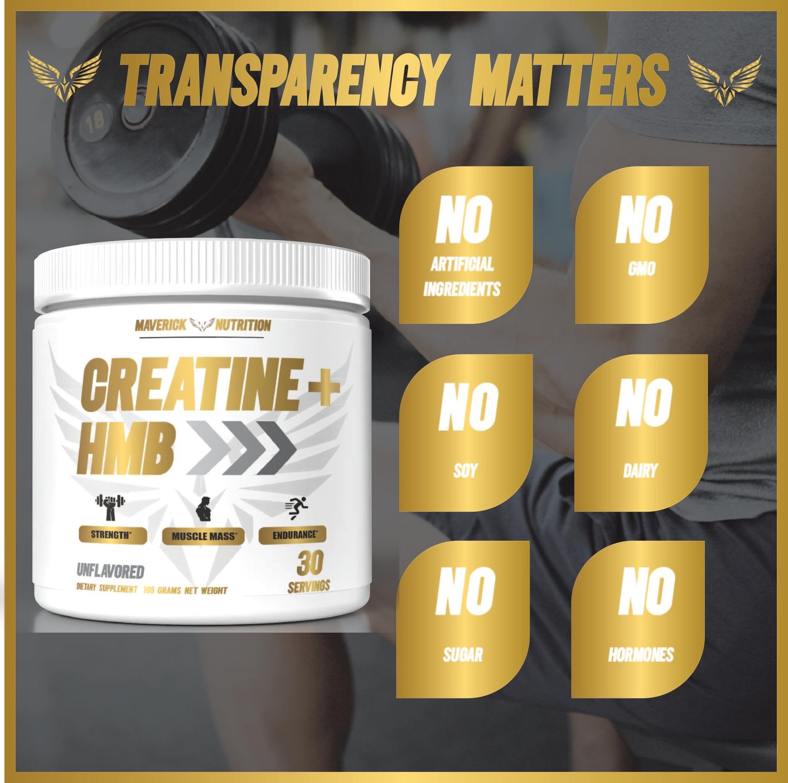 Creatine HMB – Creatine Powder for Men – Creatine Powder – Creatine Supplemen…