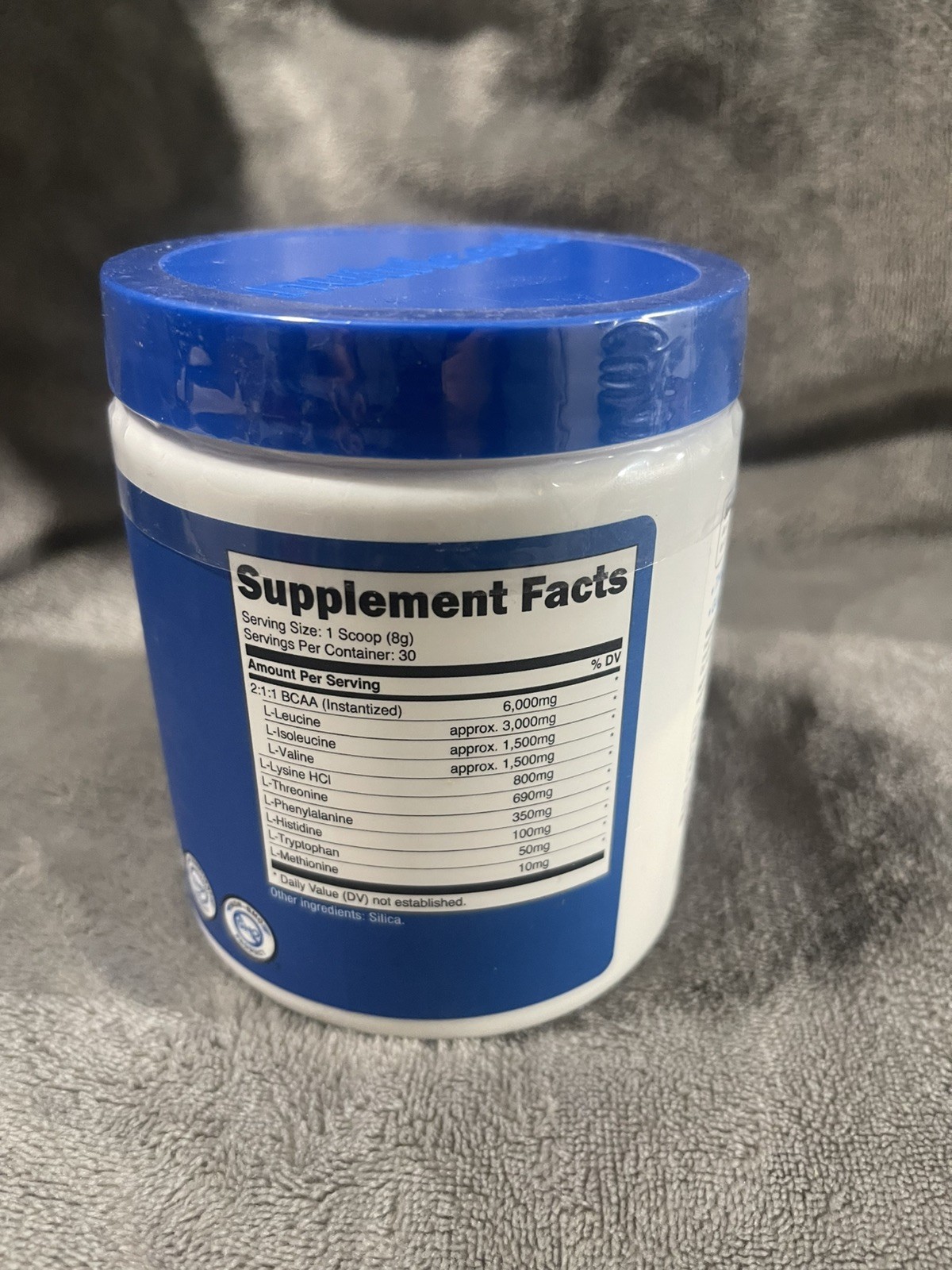 Nutricost EAA Powder 30 Servings (Unflavored) Essential Amino Acids EXP 01/29