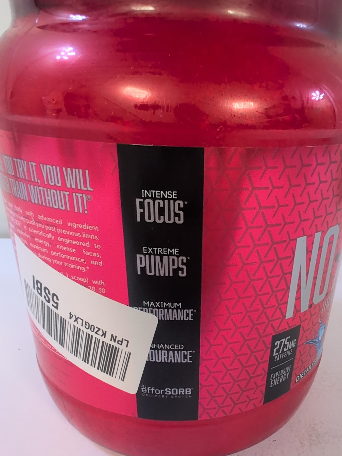 *2026-8-20* BSN N.O.-XPLODE Pre Workout Blue Raz 60 Servings w/ Creatine & Beta