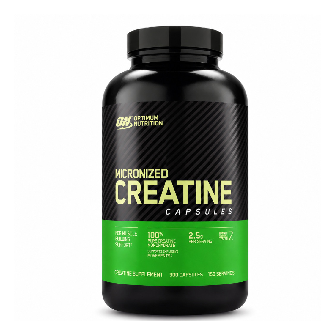 Optimum Nutrition 100% Pure Micronized 2500mg Creatine Monohydrate 300 Capsules