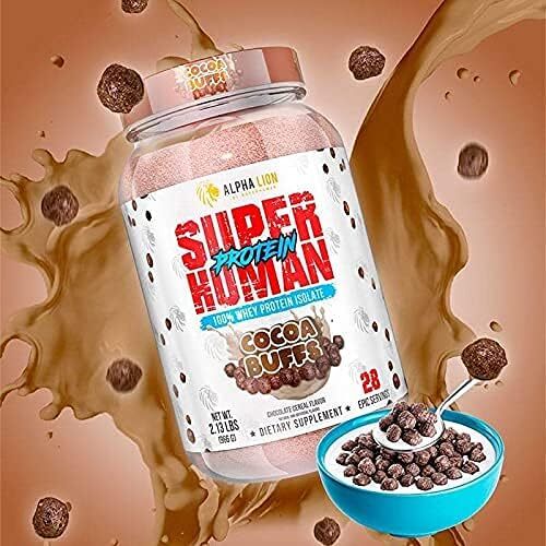 Alpha Lion Superhuman Protein 100% Premium Whey Isolate 28 Servings 5 Flavors