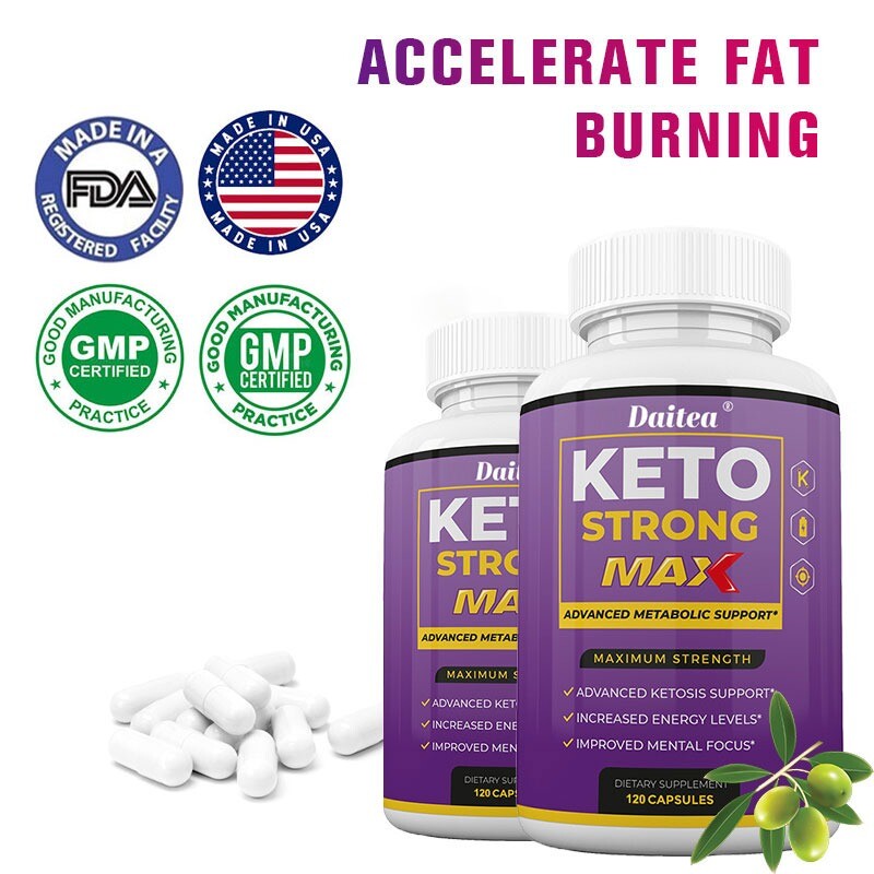 Keto Supplement 1200 Mg Boosts Energy Weight Management