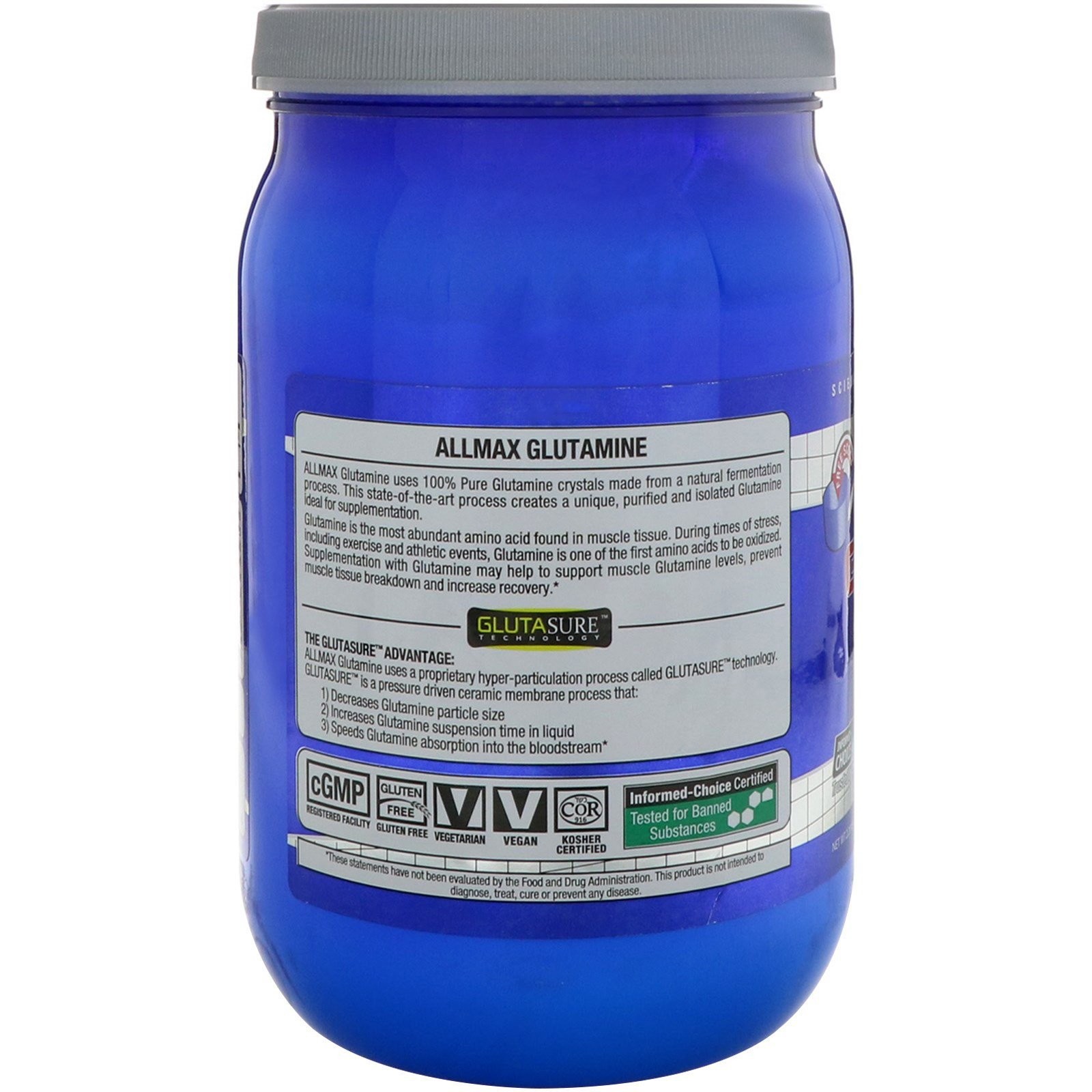 Essentials, Glutamine, 2.2 lbs (1,000 g)