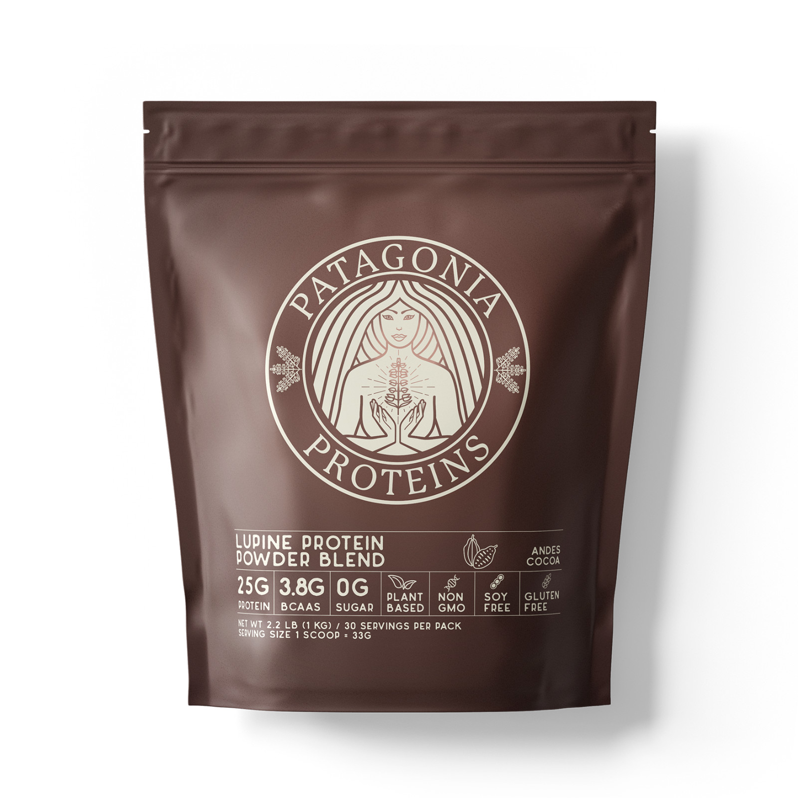 Lupine Protein Powder – Andes Cocoa (30 servings)