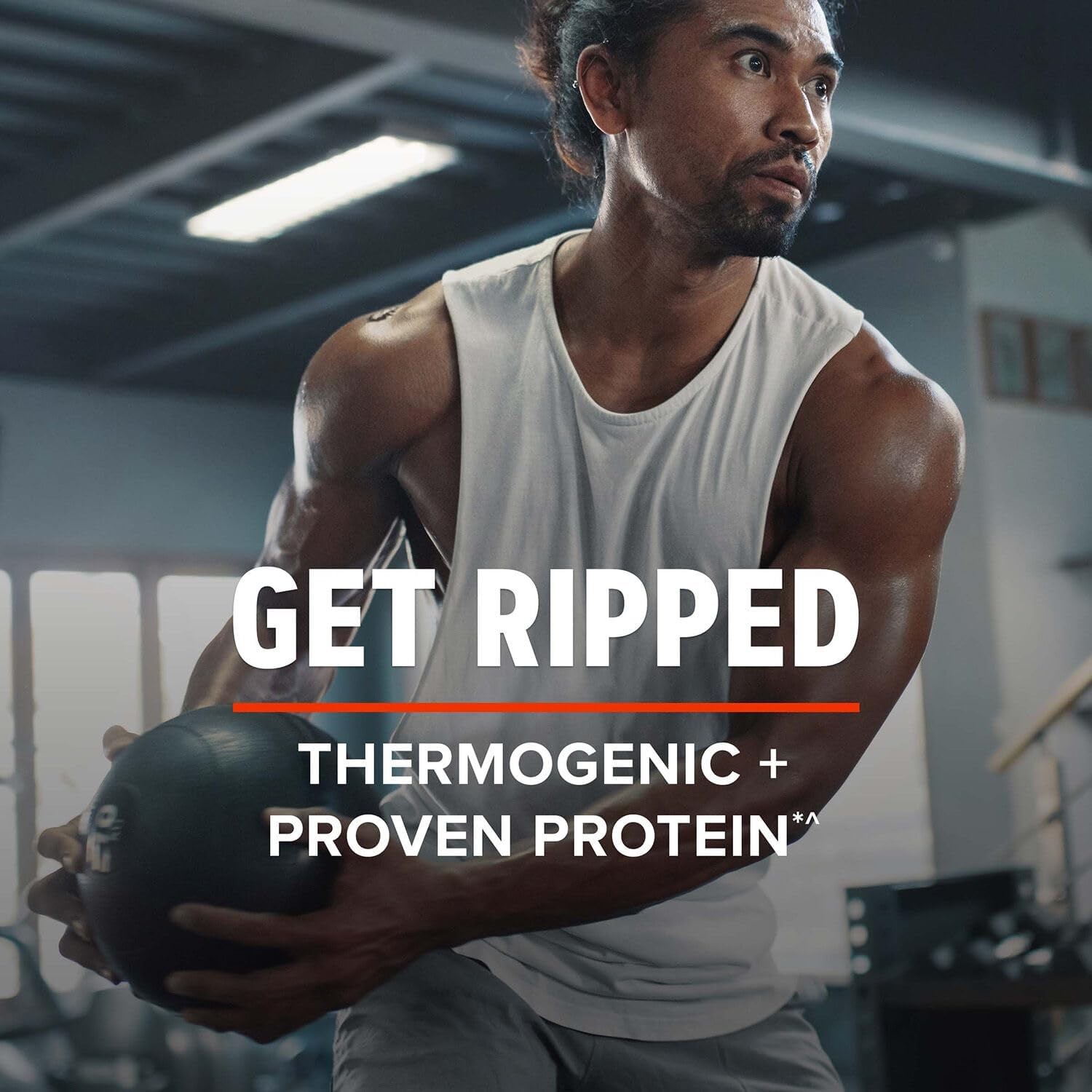 GNC AMP Wheybolic Ripped Protein Powder & Thermogenic Protein Supplement, Muscle