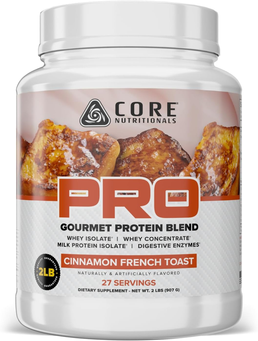 PRO Gourmet Protein Blend | Whey Protein Blend | with Mcts & Digestive Enzymes |