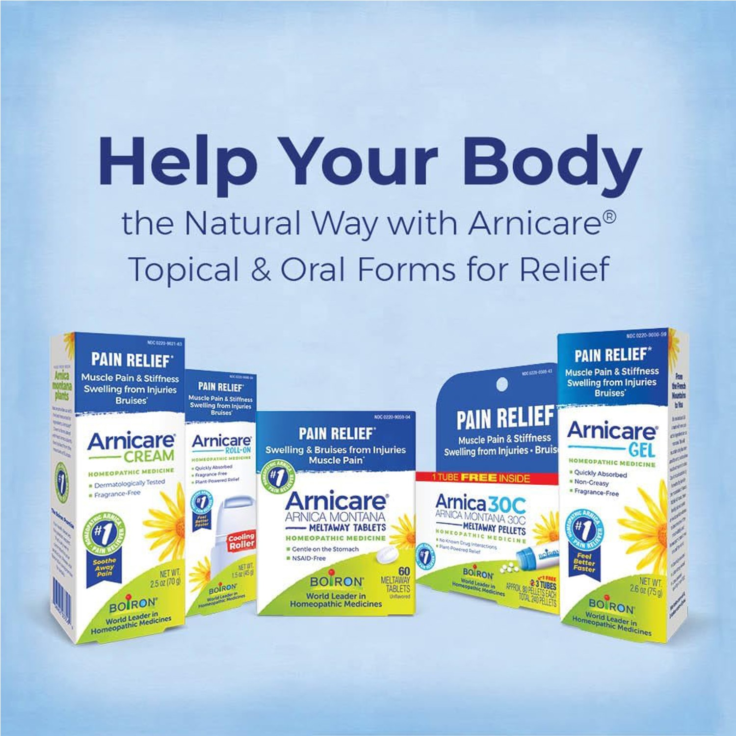 Boiron, Arnicare Roll-On for Relief, 1.5 Ounces