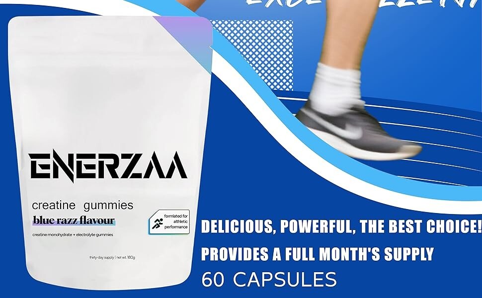 Creatine Monohydrate Gummies 5000mg for Men & Women, 5g Creatine Monohydrate,…