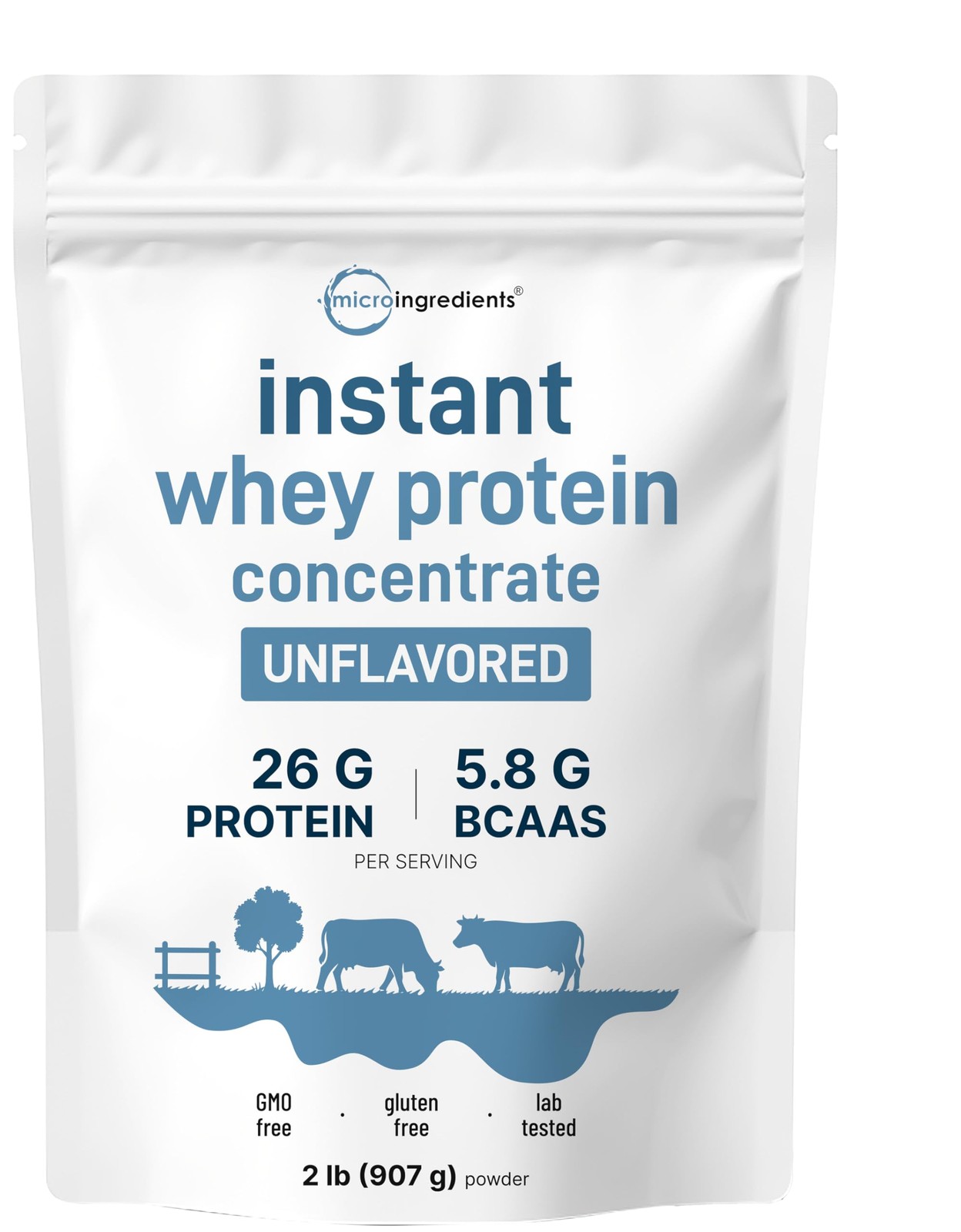 Unflavored Whey Protein Powder, 2lbs | Protein Powder for Women & Men | Whey …