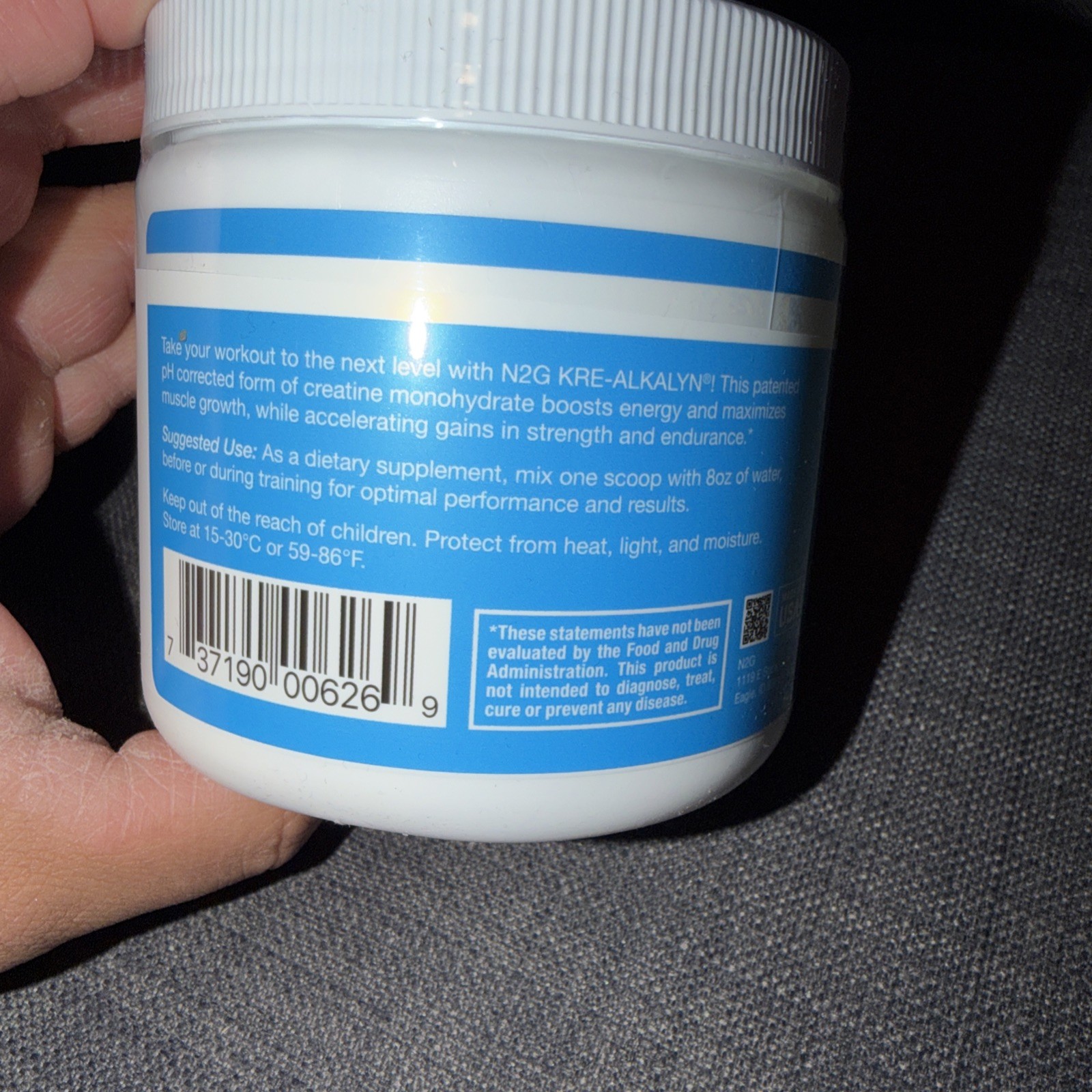 N2G kre alkalyn creatine 3.5oz 1.5g