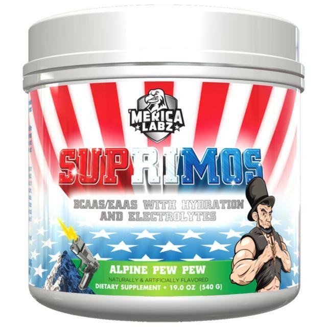 Merica Labz Suprimos BCAA/EAA Supplement with Eletrolytes 30 Servs – All Flavors