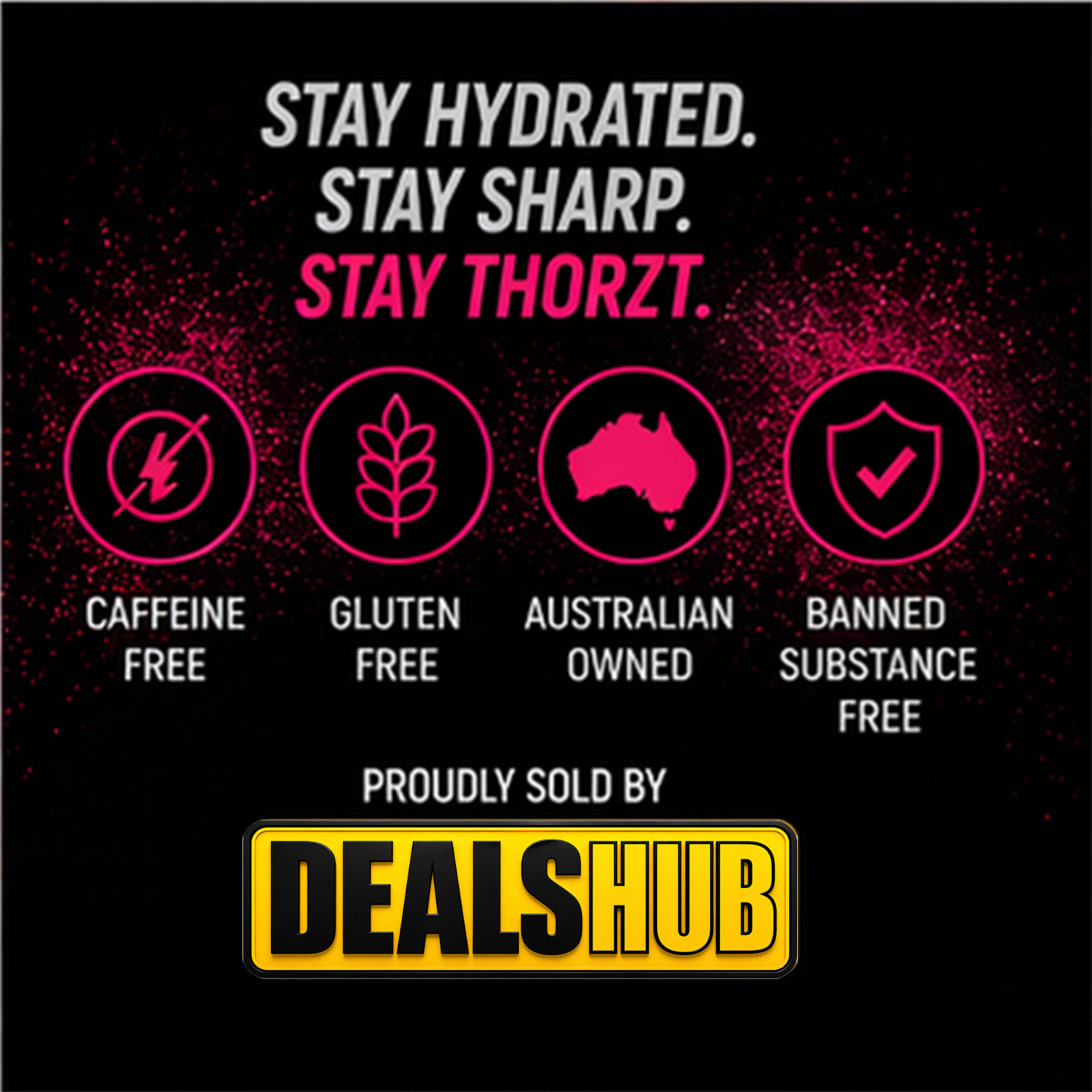 THORZT SSSFWB – 50 x 3gm Sachets Wild Berry Flavour Sugar Free Solo Shots
