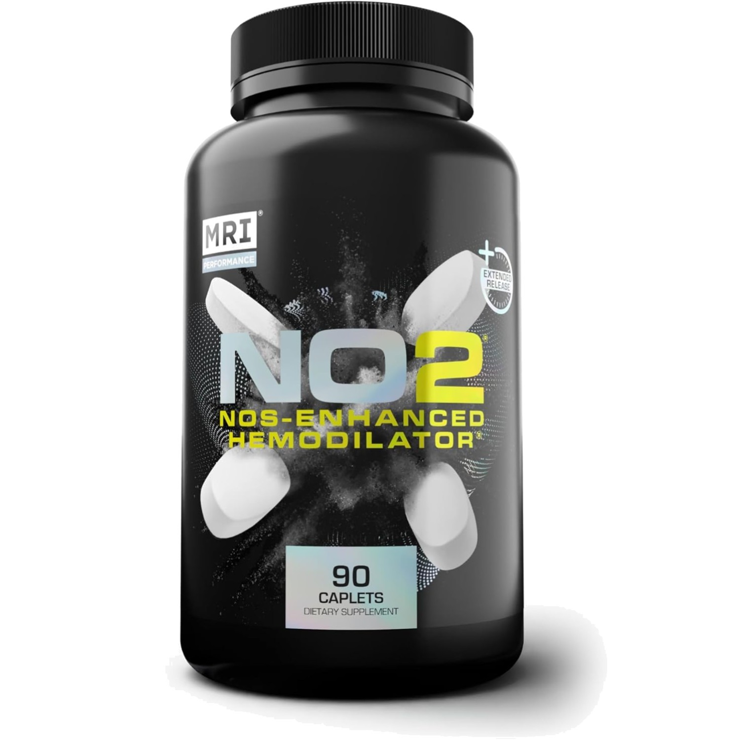 NO2 Nitric Oxide Booster 3000mg L-Arginine AAKG 90 Caplets
