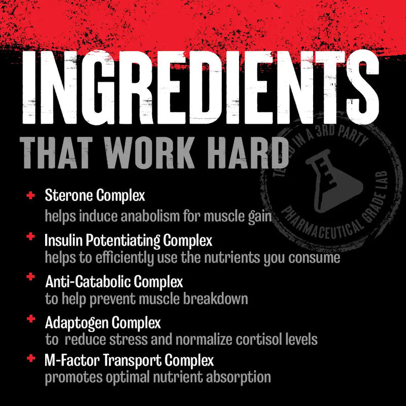UNIVERSAL NUTRITION ANIMAL M-STAK Non-Hormonal Muscle-Building Accelerator