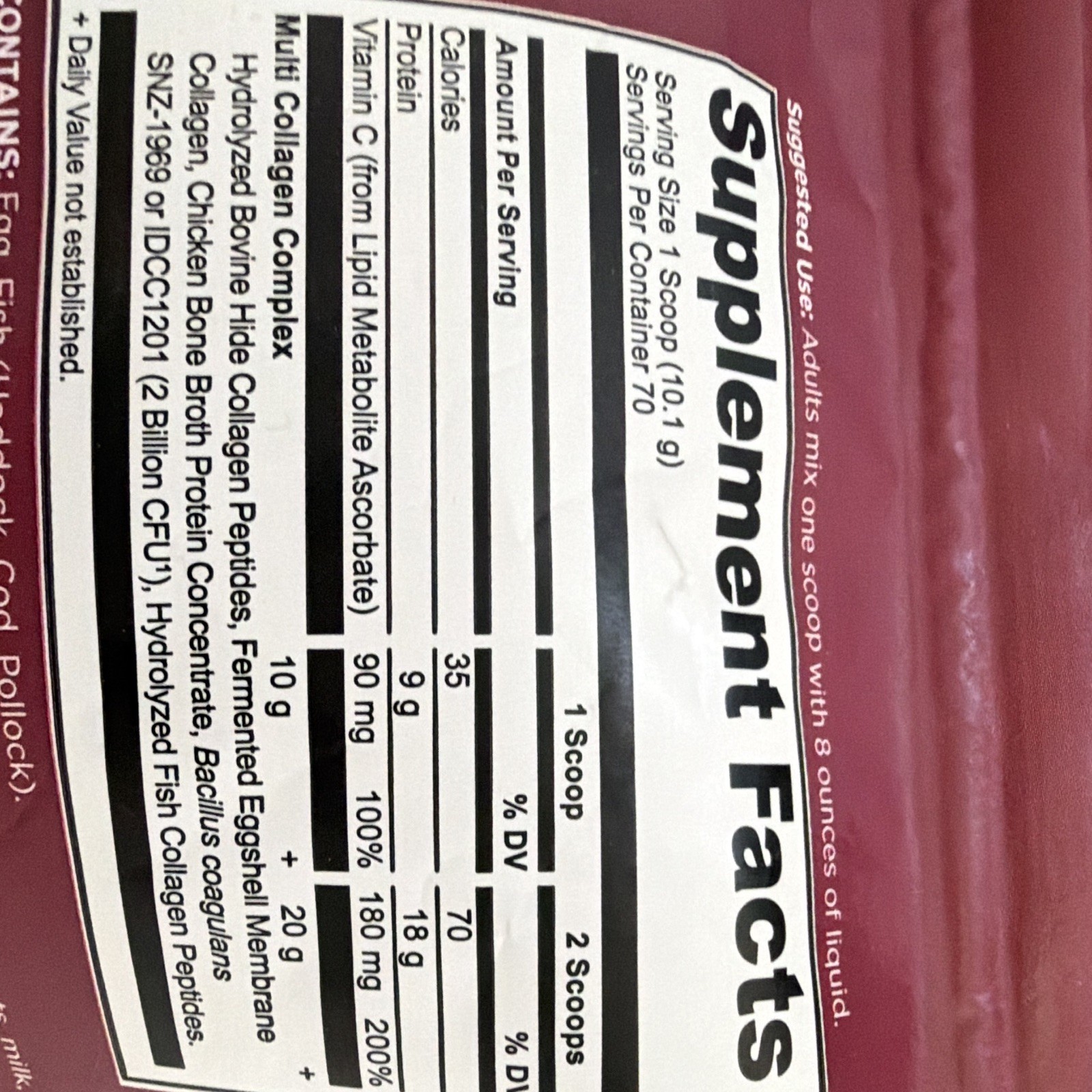 Ancient Nutrition Multi Collagen Protein Powder Unflavored 24.9 oz Grass Fed