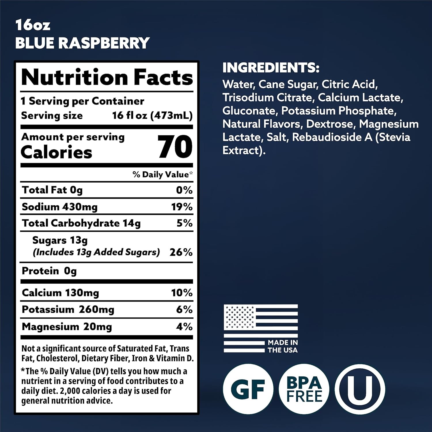 HOIST Premium Military Hydration Electrolyte Drink, 16 Fl Oz (Pack of 12)