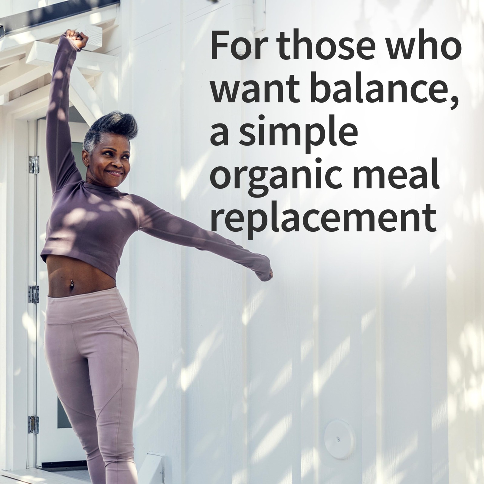Organic Vegan Meal Replacement Shake 20g Protein 150 Calories Vanilla 17oz