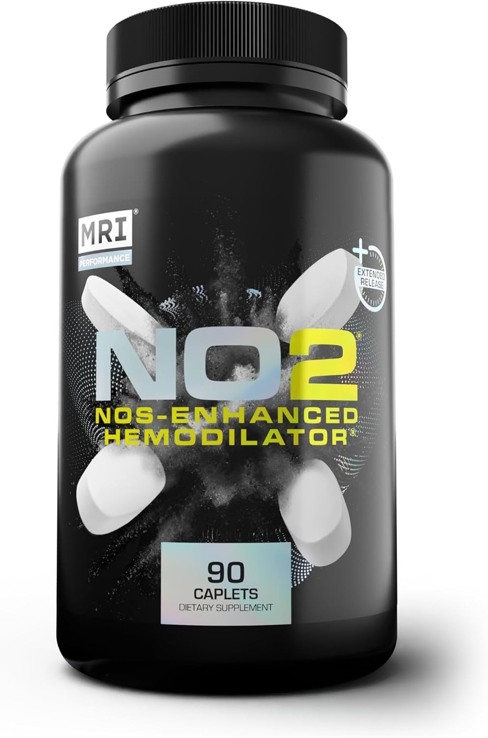 NO2 Nitric Oxide Booster 3000mg L-Arginine AAKG 90 Caplets