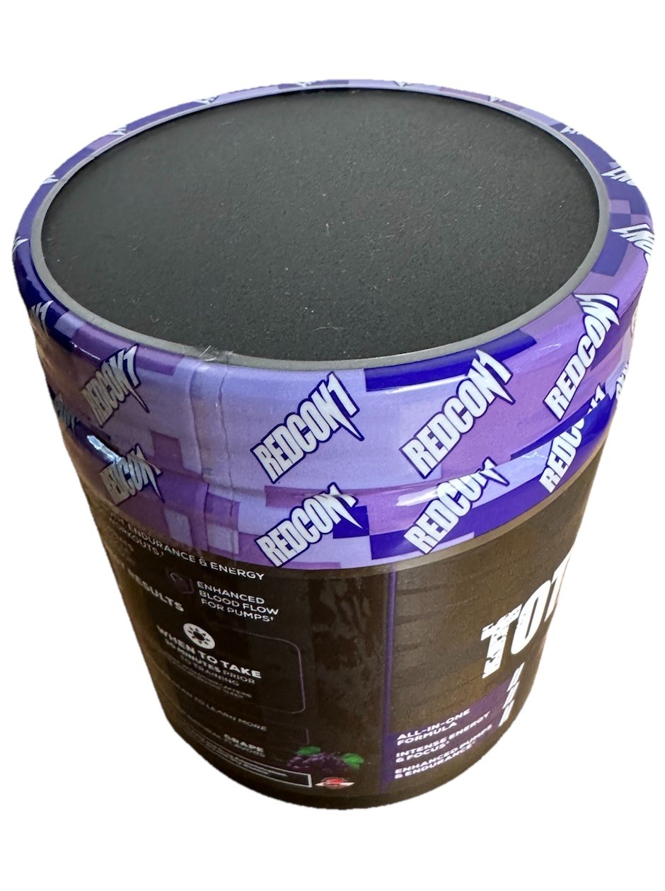 REDCON1 Total War Grape Pre Workout – Fast Acting Focus & Pump – 30 Scoops 16 oz