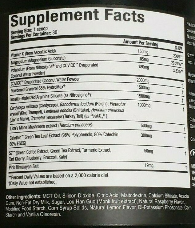 MFIT SUPPS – HAZARD Non-Stimulant Pump Formula – Raspberry Lemonade – Exp 2/2026