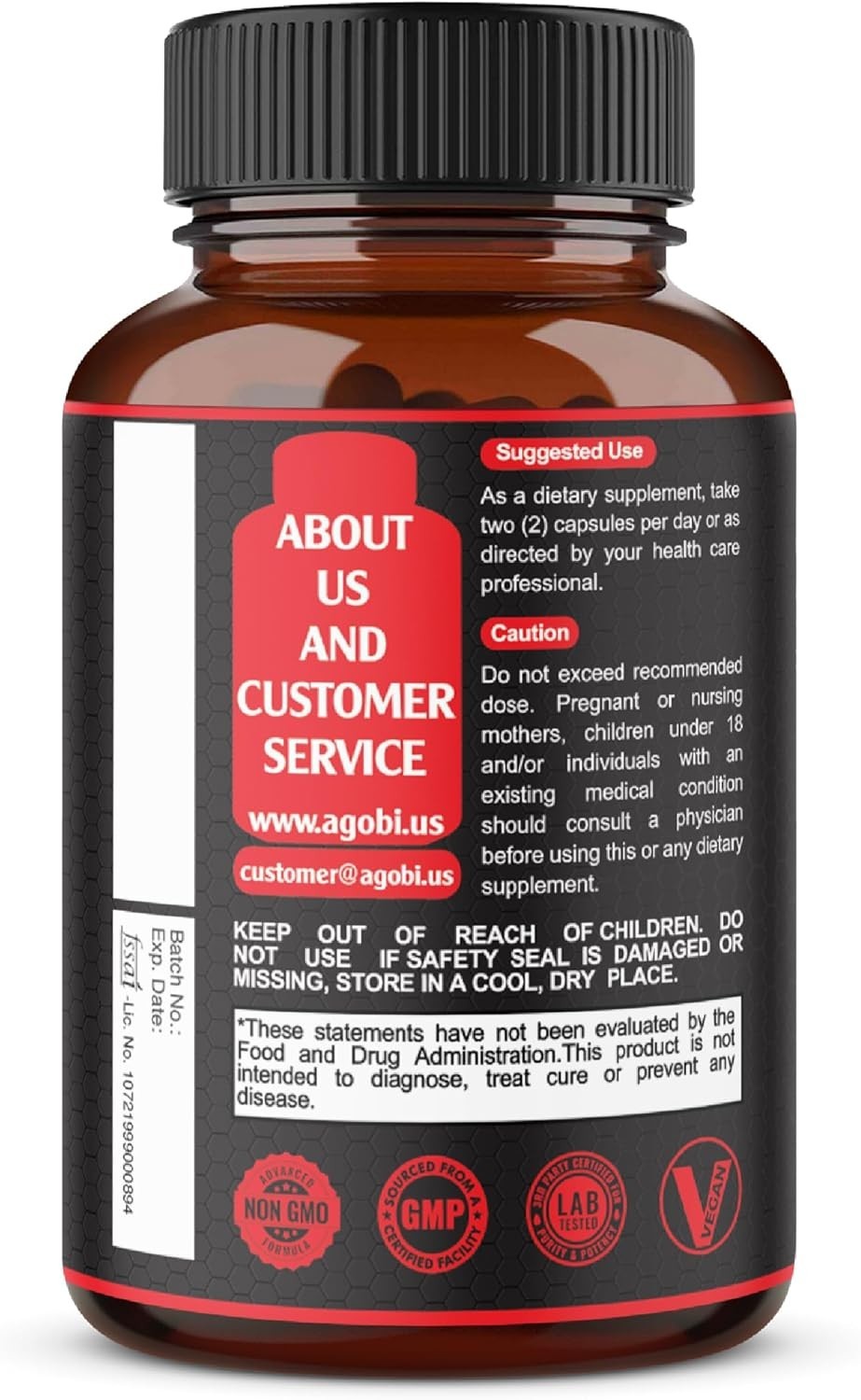 Legal STEROID ANABOLIC Pills BULKING Testosterone Booster MUSCLE GROW, 11 Herbs