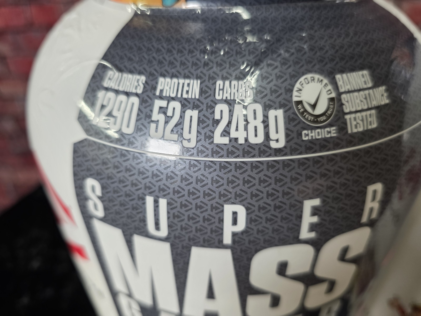 Lot of 2 Pk Dymatize, Super Mass Gainer, Fruity Pebbles, 6 Lbs Ea. 02/2026
