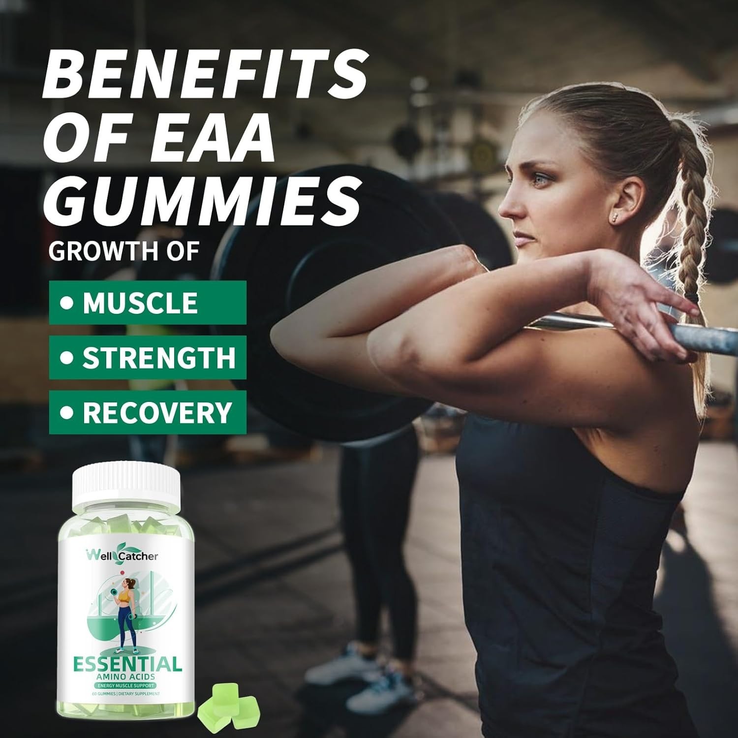 Gummies Essential Amino Acids – All 9 Essential Aminos and All Branched-Chain