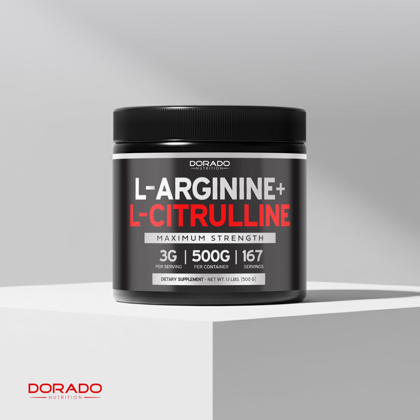 L Arginine L Citrulline L-Arginine L-Citrulline Powder (17.64 Ounce)