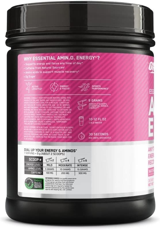 Amino Energy Watermelon Pre Workout Powder==]