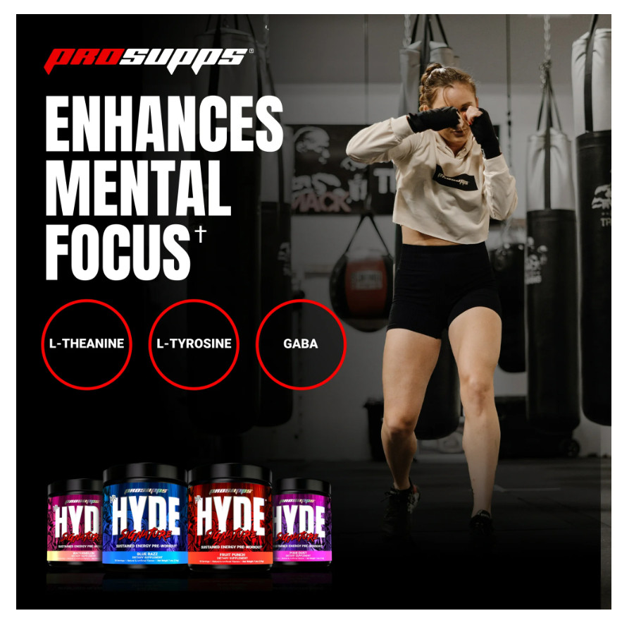 ProSupps Mr. Hyde Signature Pre-Workout Powder Blue Razz 14.7 oz